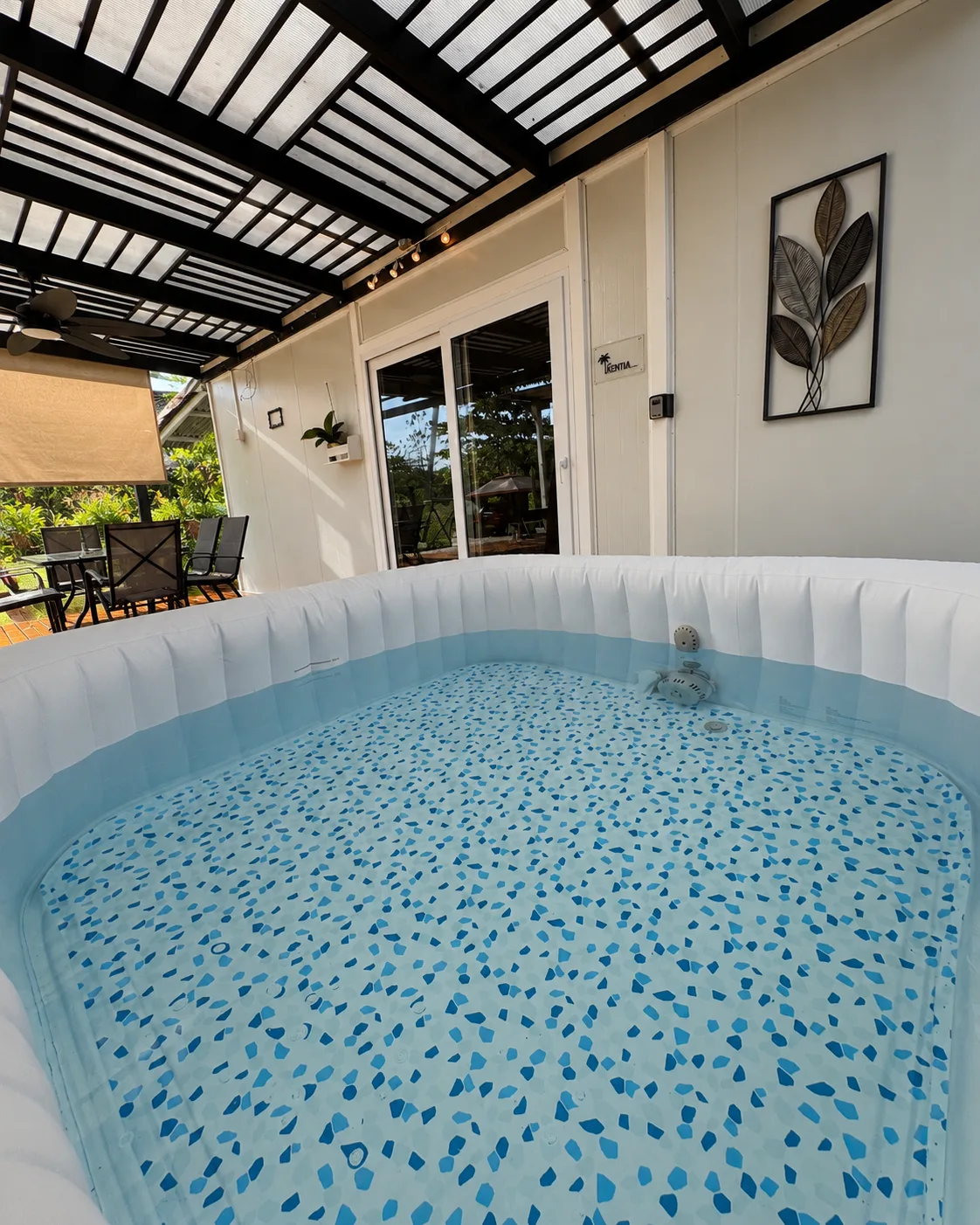 Jacuzzi privado de Villa Nativa